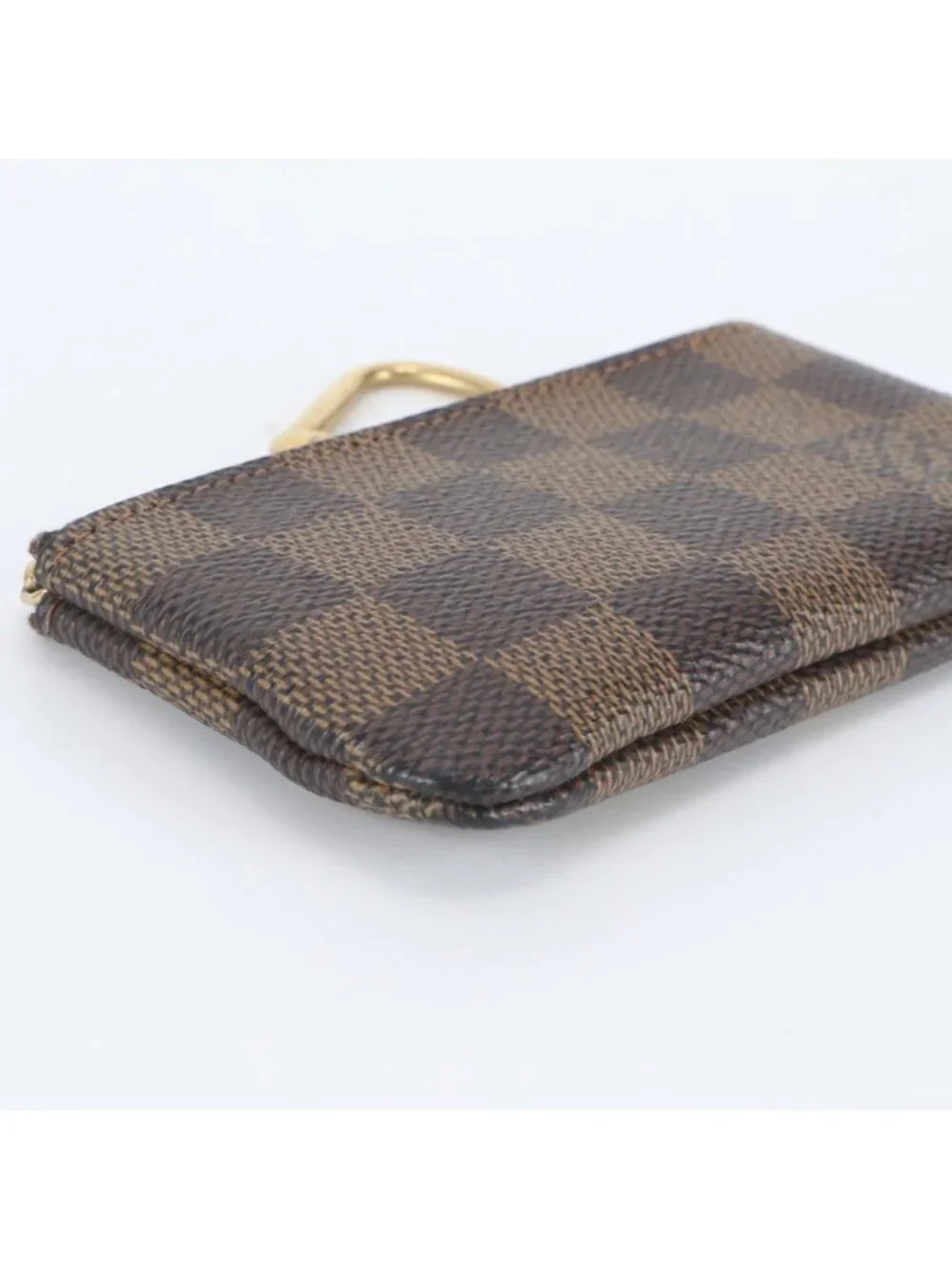 Louis Vuitton Damier Pochette Cles Leather Coin Purse